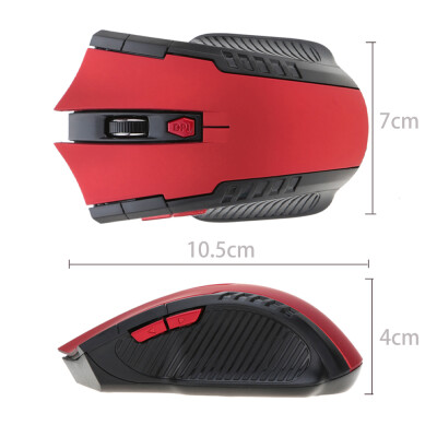 

24G Wireless Business Gaming MouseMice Portable 2400DPI Adjustable Optical for PC Laptop Desktop