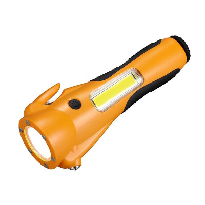 

Vislone Multi-function COB LED Flashlight Safety Emergency Flashlight Super Bright for Camping Hiking Backpacking Fishing