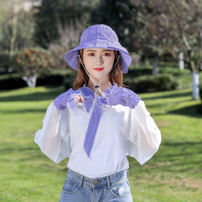 

Hat women travel along sun protection hat in summer
