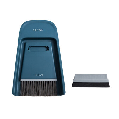 

Mini Soft Bristle Cleaning Broom And Dustpan Set For Table Desk Countertop Computer Keyboard Car Pets