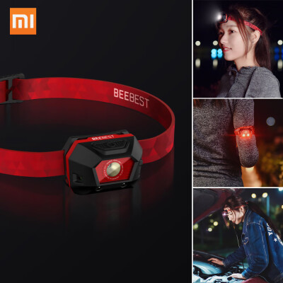 

Xiaomi Mijia BeeBest Headlight FH100 Portable Outdoor LED Fishing Headlight Smart Home Waterproof Flash Light For Night Travel