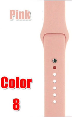 

Silicone Sports Band for Apple Watch Series 123 38MM 42MM Rubber Watchband for iWatch Volt series 4 40mm 44mm