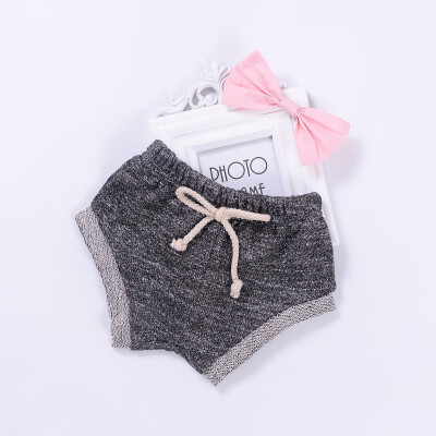 

Baby Girls Boys PP Breath Pants Casual Summer Soft Cotton Bow Candy Color Drawstring Cute Shorts 0-24M Cute Newborn Baby Clothes