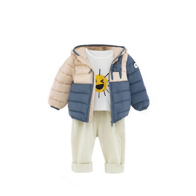 

1-6 Year-old Baby Girls Cute Cartoon Print Coats Cotton Comfort Autumn Spring Hooded Warmer Outerwear Children Soft Jacket Tops