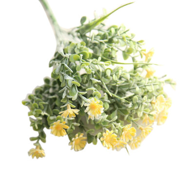 

Gobestart Artificial Fake Flowers Wild Chrysanthemum Floral Wedding Bouquet Home Decor