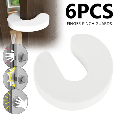 

6PCS Baby Safety Finger Protectors Door Stopper Finger Pinch Guards