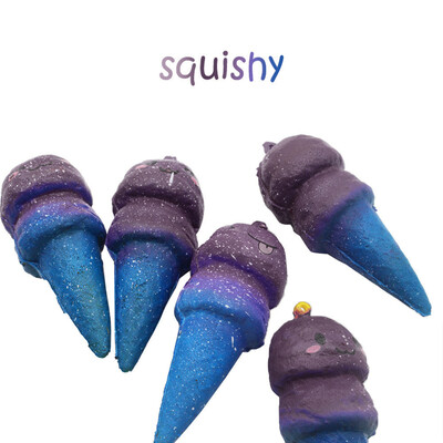 

YIWULAGalaxy Ice Cream Slow Rising Cartoon Cream Scented Stress Relief Toy