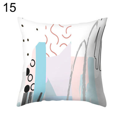 

Dot Abstract Sketch Throw Pillow Case Cushion Cover Sofa Bed Car Office Decor