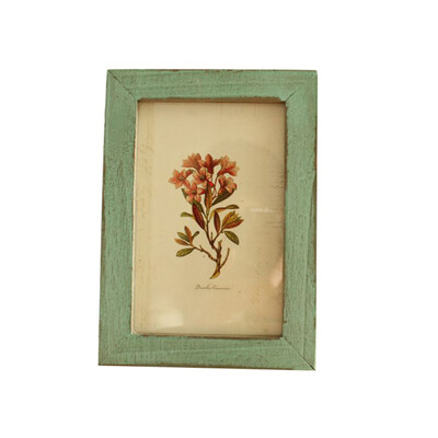 

Vintage 5 Inch Photo Frame Wooden Picure Holder Stand Home Bedroom Desk Decor
