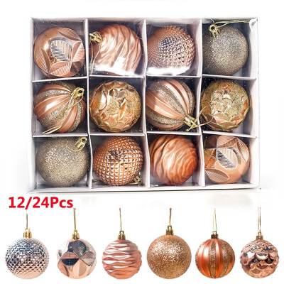 

1224Pcs Christmas Xmas Tree Ball Bauble Hanging Home Party Ornament Decor