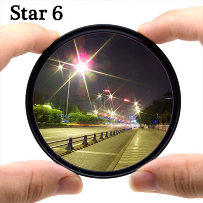 

KnightX Star line 4x 6x 8x Camera Lens Filter For Canon Sony Nikon d600 light d70 photo d5100 1200d 60d 200d accessories 49 52 55