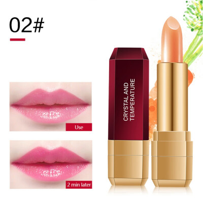 

Temperature Changing Lip Balm Moisturizing Smooth Fine Lines Anti-drying Color Changing Lipstick