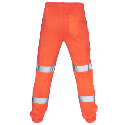 

Gobestart Men Road Work High Visibility Overalls Casual Pocket Work Casual Trouser Pants