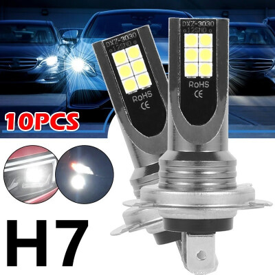 

4pcs10pcs Car Head Light H7 12V Xenon White 6500k Halogen Blue Car Headlight Lamp Bulbs