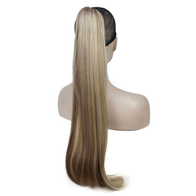 

StrongBeauty Claw Clip Ponytail Long straight Hairpiece Synthetic Hair Extension