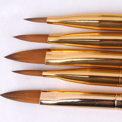 

〖Follure〗5pcs Acrylic Nail Art UV Gel Carving Pen Brush Liquid Powder No2 4 6 8 10