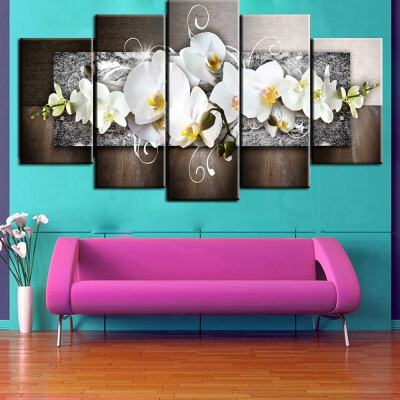 

Household Decorative Flowers Wall Art Painting Modern Frameless Canvas Painting Print Home Room Art Wall Decoration