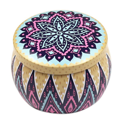 

Retro Floral Iron Storage Boxes Wedding Candy Packing Box Party Favors Boxes Case 85cm Coffee Tea Bottle Jar