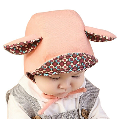 

Christmas Gift Boy Girl Hat Children Cotton Rabbit Cap Baby Girls Winter Fashion Kids Beanie Hats Boys Solid Print