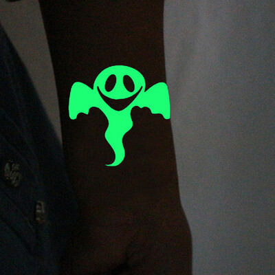 

〖Follure〗Waterproof Luminous Party Dance Halloween Tattoo Stickers A