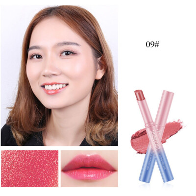 

Fashion 10 Colors Nude Red Lip Stick Lipstick Moisturizer Smooth Paint Matte Easy To Wear Long Lasting Tint Lip Gloss Batom