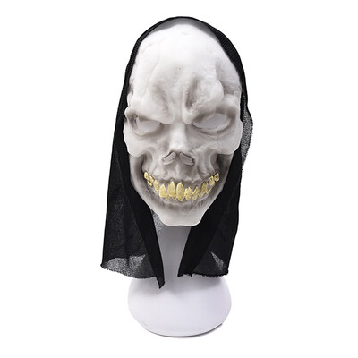 

Scary Style Plastic Skull Statue Halloween Decor Office Ornament Skull Sculpture Skull Model Figurine Bones And White Bones