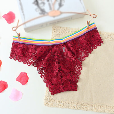 

Breathable Lace Panties Low Waist Cute Women Underwear Sexy Women Fashion Cozy Lingerie Tempting Pretty Briefs