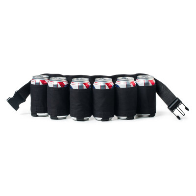 

6 Pack Soda Wine Beer Can Belt Carrier Holder Home Outdoor Party Beer & Soda Drink Tool