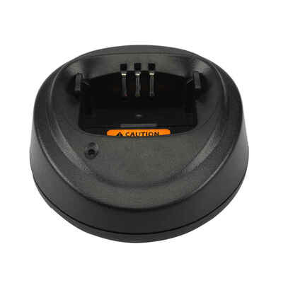 

Black Portable Rapid Charging Base with LED for Motorola Walkie Talkie EP450 GP3188 GP3688 CP040 Only Base