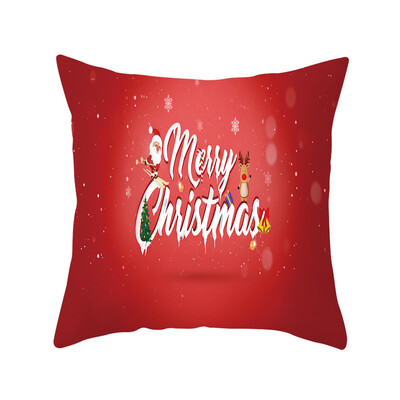 

Tailored Merry Christmas Super Soft Square Throw Pillow Pillow Cover 45x45cm Home Decor