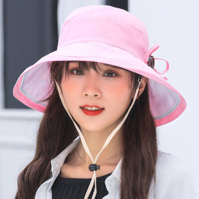 

New female spring&summer Korean version of Joker Sun Hat Sun fisherman Hat UV visor travel Sun Hat