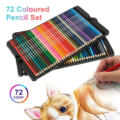 

72 Colors Water-soluble Colored Pencils Design Painting Drawing Pencils For Children School Office Supplies Sketch Art Students