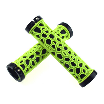 

DOUBLE LOCK ON LOCKING MTB CYCLE MOUNTAIN BIKE HANDLEBAR HANDLE BAR ROUGH GRIPS