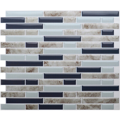 

3d Solid Wall Stickers Anti-Oil Self-Adhesive Wall Stickers Waterproof Wallpaper Home Decoration Wallpaper