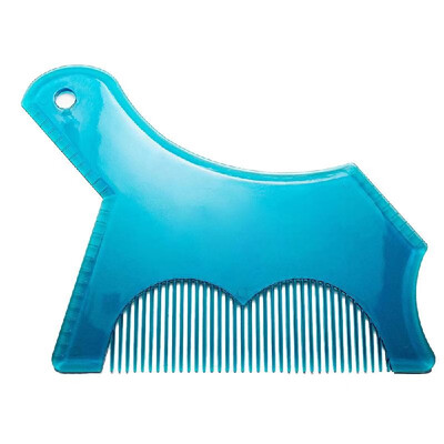 

Beard Shaper with Inbuilt Comb for Shaping & Styling Tool Beard Guide Shaper Stencil Works with Beard Trimmer or Razor for Beard