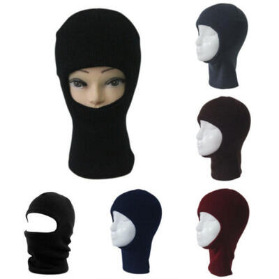 

Men Women Winter Fleece Balaclava Thermal Motorcycle Ski Hat Full Neck Face Mask