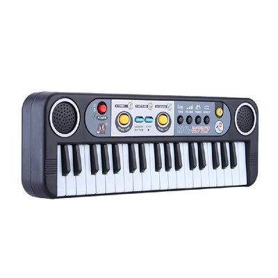 

37 Keys Multifunctional Mini Electronic Keyboard Music Toy with Microphone Educational Electone Gift for Children Kids Babies Begi