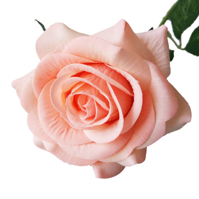 

Gobestart 1PCS Artificial Rose Fake Silk Flower Leaf Bridal Home Wedding Party Decor