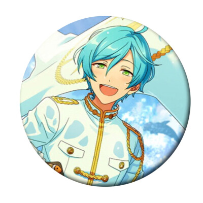 

CAR-TOBBY Anime Ensemble Stars Button Brooch Badge Pins For Clothes Hat Backpack Decor Gift