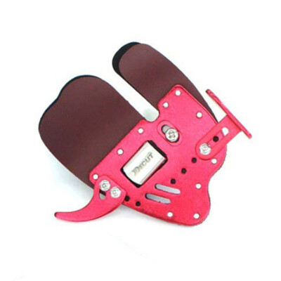 

Archery Finger Tab Protector Guard Leather Glove Protective Practice Sports Gear