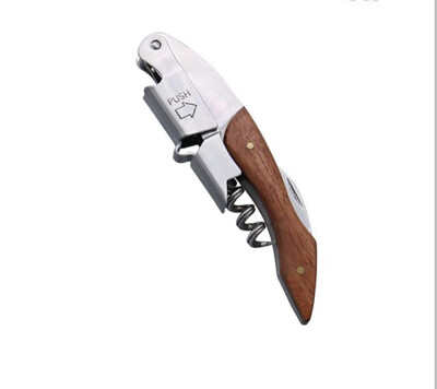 

Professional Wood Handle Folding Wine Bottle Opener Waiters Corkscrew with Foil Cutter for Sommeliers&Bartenders Servers