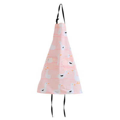 

Polyester Cotton Sleeveless Apron One Pocket on Front Adjustable Bands Suitable for Children&Adults