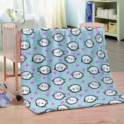

Cartoon Print Super Soft Flannel Throw Blanket Warm Solid Warm Micro Plush Fleece Blanket Throw Rug Sofa Bedding Dropshipping