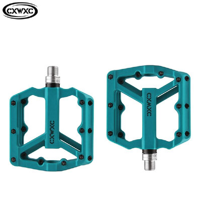 

Bike Mountain Bicycle Road Cycling Nylon Pedals Sealed Bearing Flat Platforms Lightweight Durable Corrosion Resistance