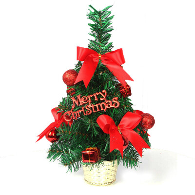

Gobestart Mini Christmas Tree Ornament Desk Table Festival Xmas Party Decor Gifts 30cm