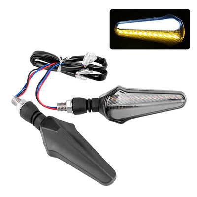 

2pcs DC12V Motorcycle LED Turn Signal Lights Blinker Indicator Tail Driving Lamp