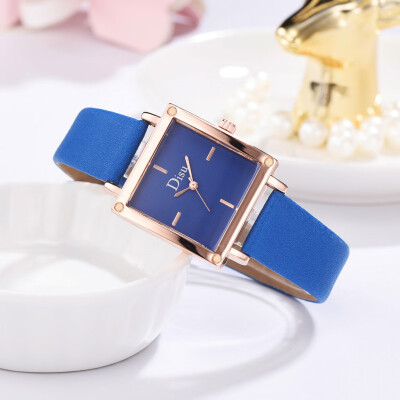 

RM Simple Fashion Printed Strap With No Digital Square Dial Ladies Quartz Watch