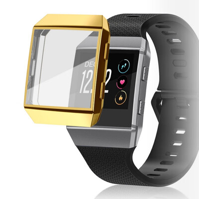 

Smart Watch Screen Protector For Fitbit Ionic TPU Rugged Smartwatch Protective Case Anti-fingerprint DustScratch Proof