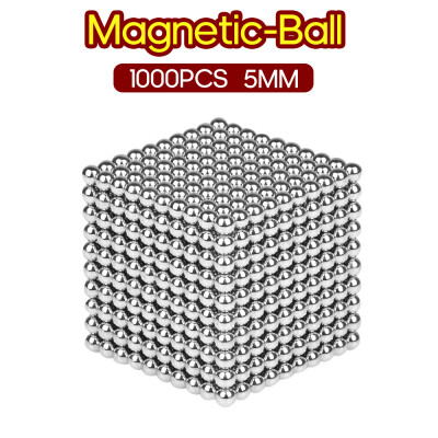 

1000PCS Magnetic-Ball 5mm Building Toy Simple Design Office Adults Stress Relief Toys