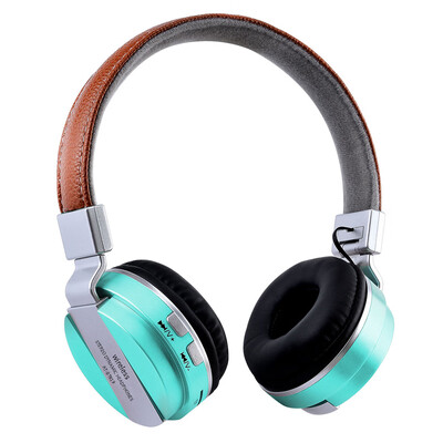 

Bluetooth 42 Headphone Wireless Stereo Earphone Foldable Over Ear Headset 35mm AUX In FM Radio TF Card Slot w Microphone Hands